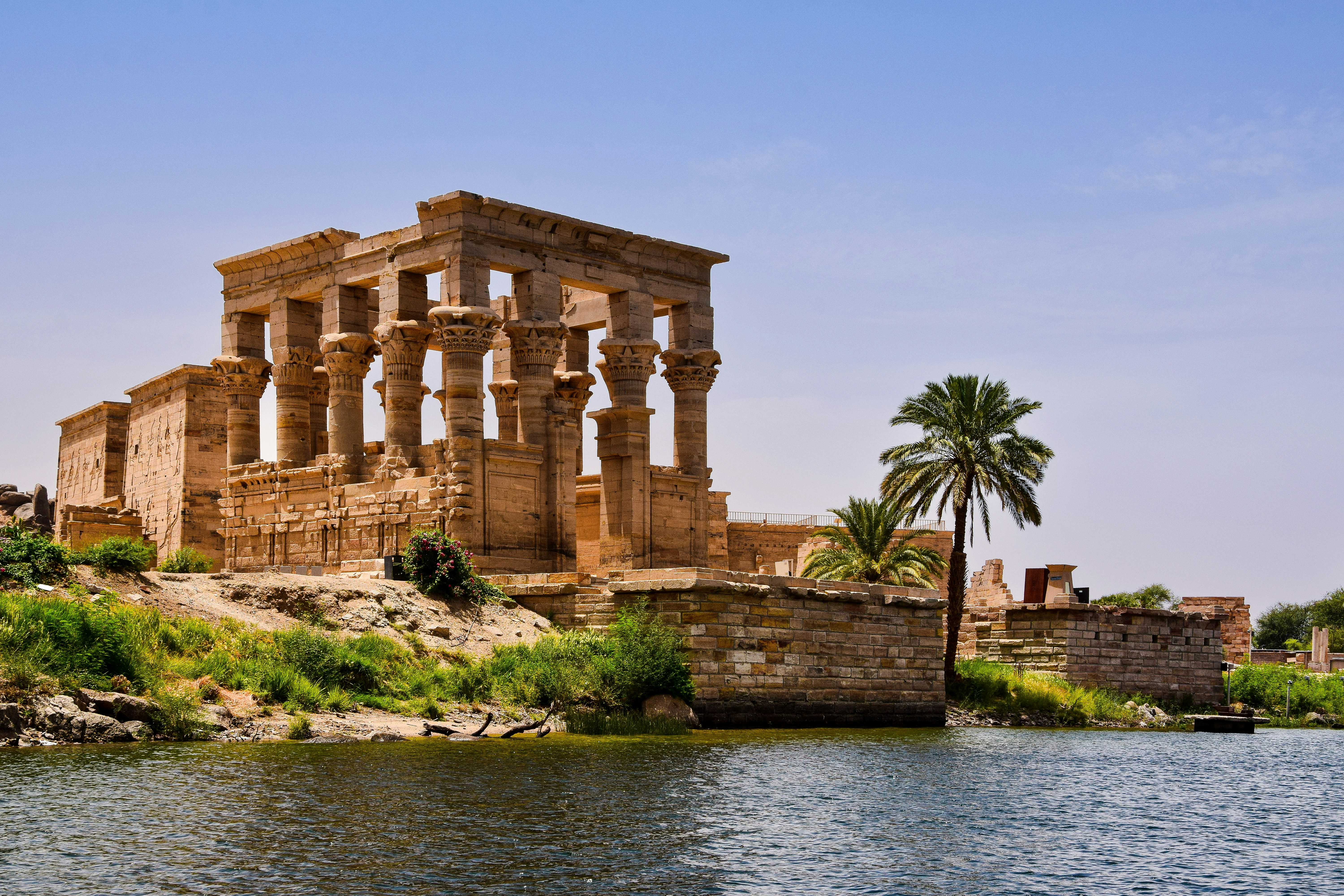 Philae rising from sacred waters
